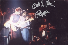 Frank Zappa Signed Photo To Band Mate 