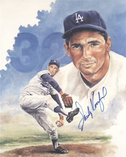 Sandy Koufax Signed Photo