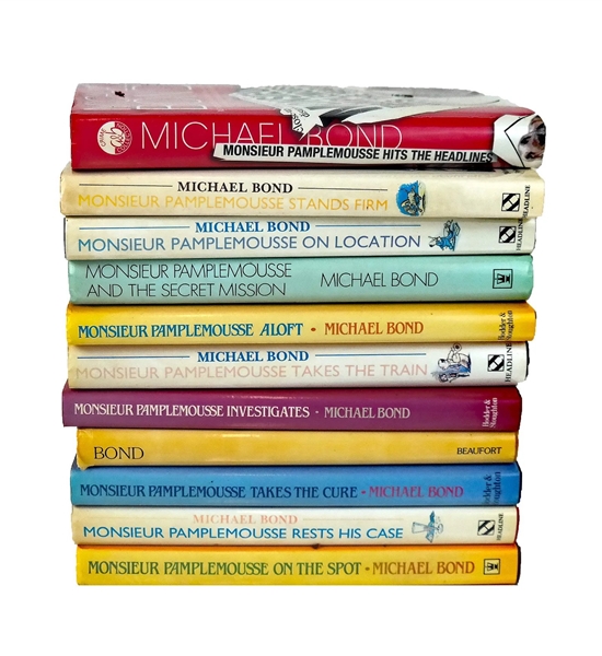 Michael Bond Signed Book Collection