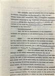 Walter Lantz Signed Contract