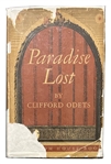 "Paradise Lost" Signed by Clifford Odets