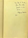 Paradise Lost Signed by Clifford Odets