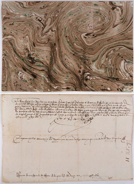 Document signed by King Ferdinand II of Aragon