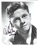 Jimmy Stewart, Mickey Rooney, Douglas Fairbanks Jr Signed Photos