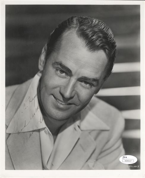 Alan Ladd, Art Carney, Dick Clark, Tom Bosley Signed Photos