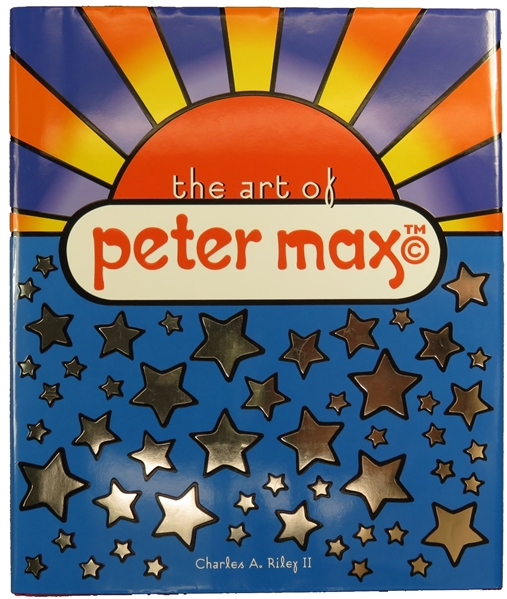 Peter Max Signed Book