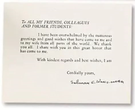 Selman A Waksman