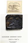 [EAGLE VICTORY WOODBLOCK]By Anderson considered the father of wood engraving in America
