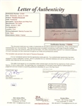 A Fine Early Theodore Roosevelt Oversize Signed Image
