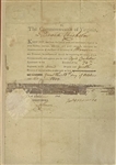 James Monroe Signed  Appointment