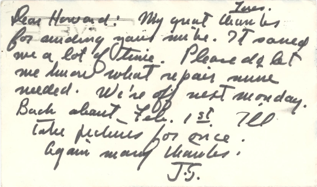 John Steinbeck ALS