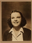Judy Garland Vintage Signed Photo