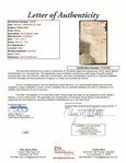 Extremely Rare Ethan Allen Document Signed 7 Times,  Dated May 1773 
