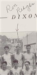 Ronald Reagan 1928 Senior Year in High School Yearbook
