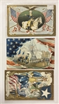 George Washington Bicentennial Collection 1st Day Issues, Postcards, Porcelain Dish, Pins, Medal.