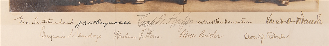 Hughes Court Signed Oversized Photograph 