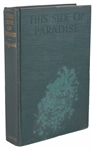 F. Scott Fitzgerald Signed This Side of Paradise