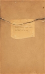 Louis Pasteur, Autographed Note related to his experiments on rabies, on rabbits and dogs!