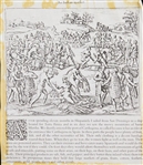 De Bry Native American Market Engraving from 1590