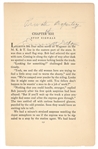 Emmett Dalton First Edition Autobiography & Autograph