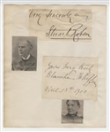 Fantastic J.M. Barrie ALS Regarding Peter Pan Royalties