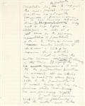 Henry Havelock Ellis Original Manuscript On Life and Sex Essays of Love