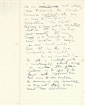 Henry Havelock Ellis Original Manuscript On Life and Sex Essays of Love