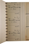 Jimmy Carter Business Checkbook from his early years 1956-57