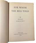 For Whom the Bell Tolls -First Edition 
