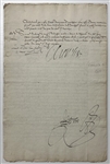 Charles IX of France – Signed Royal Document Register, 1567