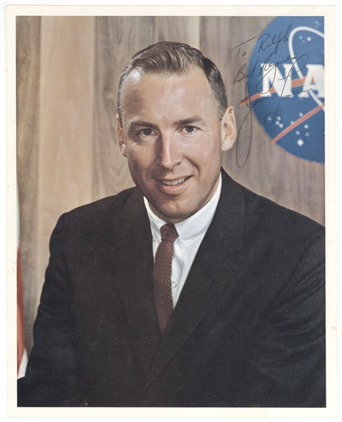 NASA Astronaut Signed Photo Collection (5), including Lovell and Carpenter autographs