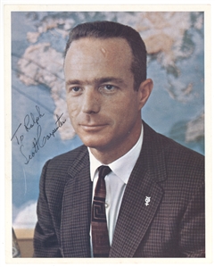 NASA Astronaut Signed Photo Collection (5), including Lovell and Carpenter autographs