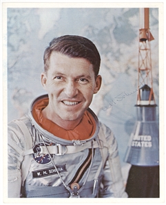 NASA Astronaut Signed Photo Collection (5), including Lovell and Carpenter autographs