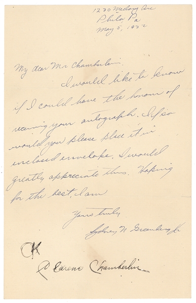 Clarence D. Chamberlin