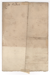Sir Edward Coke.. Manuscript Legal Petition, c. 1600–1610