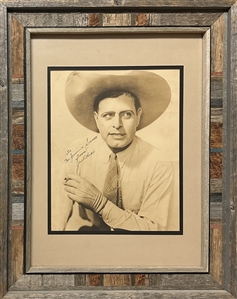 Jack Hoxie Signed Photo