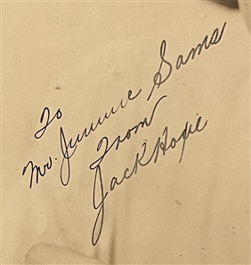 Jack Hoxie Signed Photo