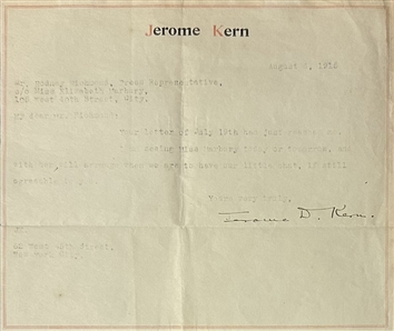 Jerome Kern TLS