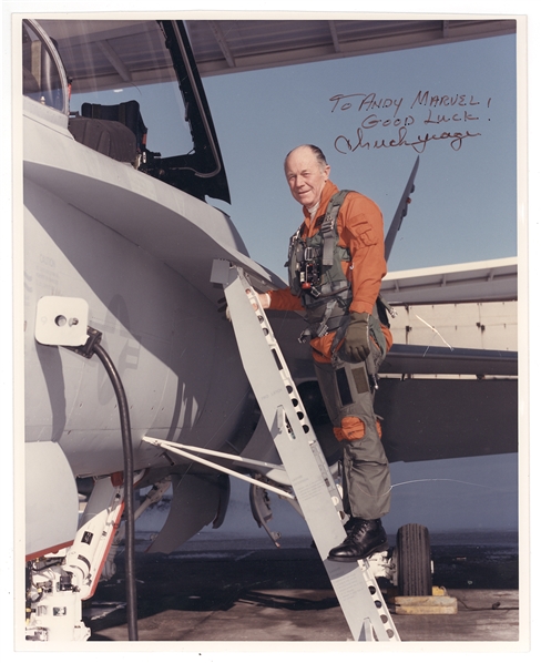 Chuck Yeager & Scott Crossfield