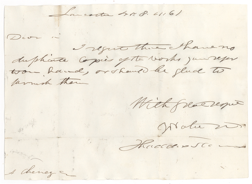 Thaddeus Stevens ANS