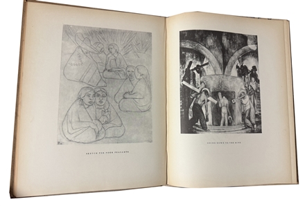 Diego Rivera Signed Book The Frescoes of Diego Rivera (1929)