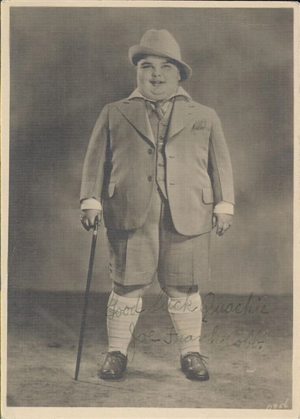 Joe Cobb Rare Signed Photo
