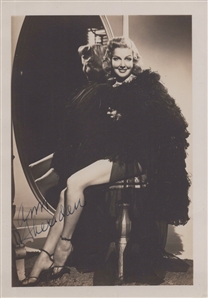 Early Hollywood Autograph Collection Featuring Dolores del Río, Marlene Dietrich, Ann Sheridan, and Bill Hart