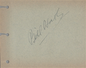 Early Hollywood Autograph Collection Featuring Dolores del Río, Marlene Dietrich, Ann Sheridan, and Bill Hart
