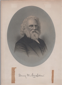 Henry Wadsworth Longfellow Items Incl ALS & Multiple Autographs