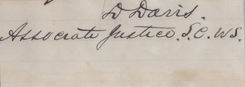 Historic U.S. Supreme Court Justices Collection including Roger B. Taney, Samuel F. Miller, and David Davis