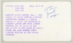Apollo 12 Large NASA Photo Signed by Conrad, Gordon, Bean and Supporting Team, with Zarelli L.O.A.