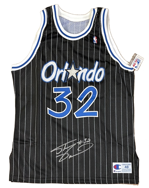 Shaquille ONeal Signed Magic Jersey