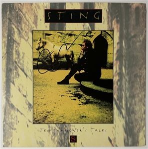 Sting Signed Promotional 