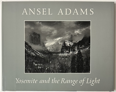 Ansel Adams Signed Yosemite and the Range of Light – First Edition, 1979